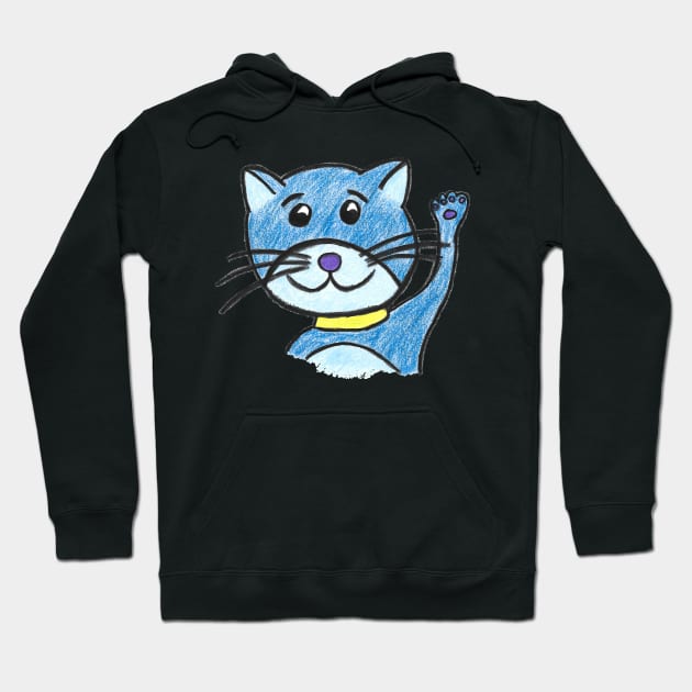 Cat kitten gift Hoodie by Littlelimehead